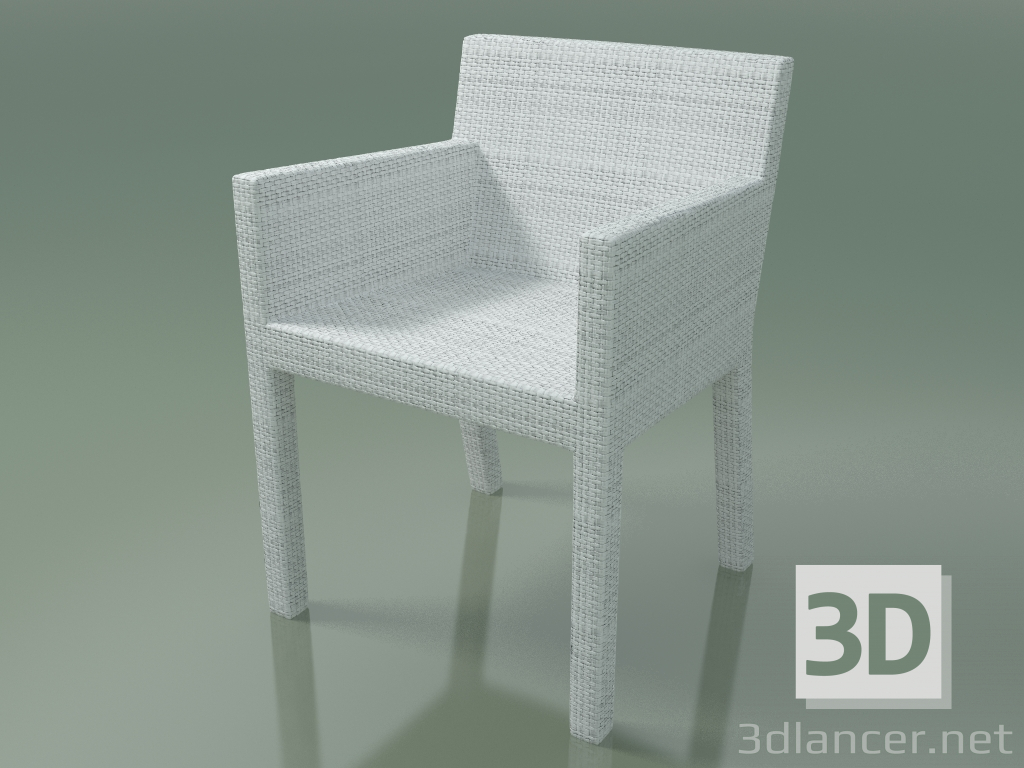 3d model Sillón de calle de polietileno InOut (224, blanco) - vista previa