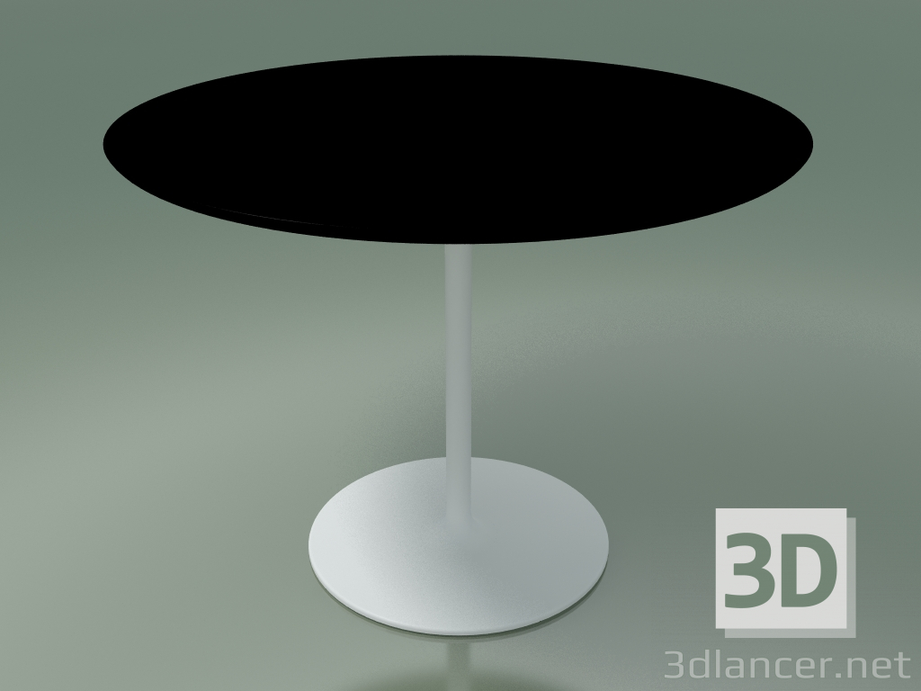 modèle 3D Table ronde 0710 (H 74 - P 100 cm, F02, V12) - preview