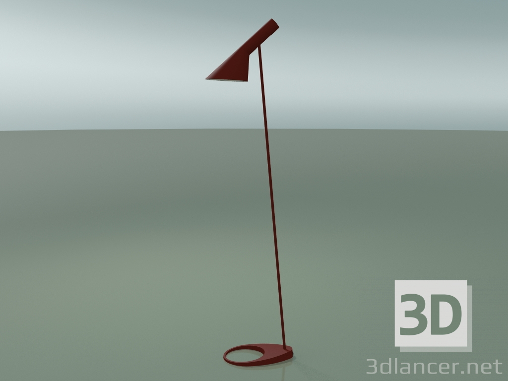 modèle 3D Lampadaire AJ FLOOR (20W E27, ROUGE ROUILLE) - preview