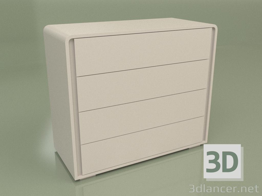 modèle 3D Commode Ro 300 - preview