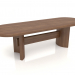 3d model Bench VK 02 (1200x400x350, wood brown light) - preview