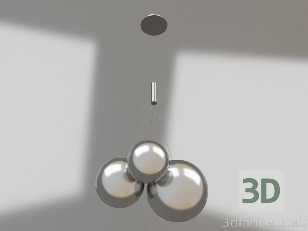 3d model Araña LED suspendida Ballois (07559-3A,21) - vista previa