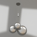 Modelo 3d Lustre de LED suspenso Ballois (07559-3A,21) - preview