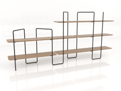 Rack modular (composição 4 (05+01+U))