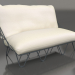 3d model 2-seater sofa (Anthracite) - preview