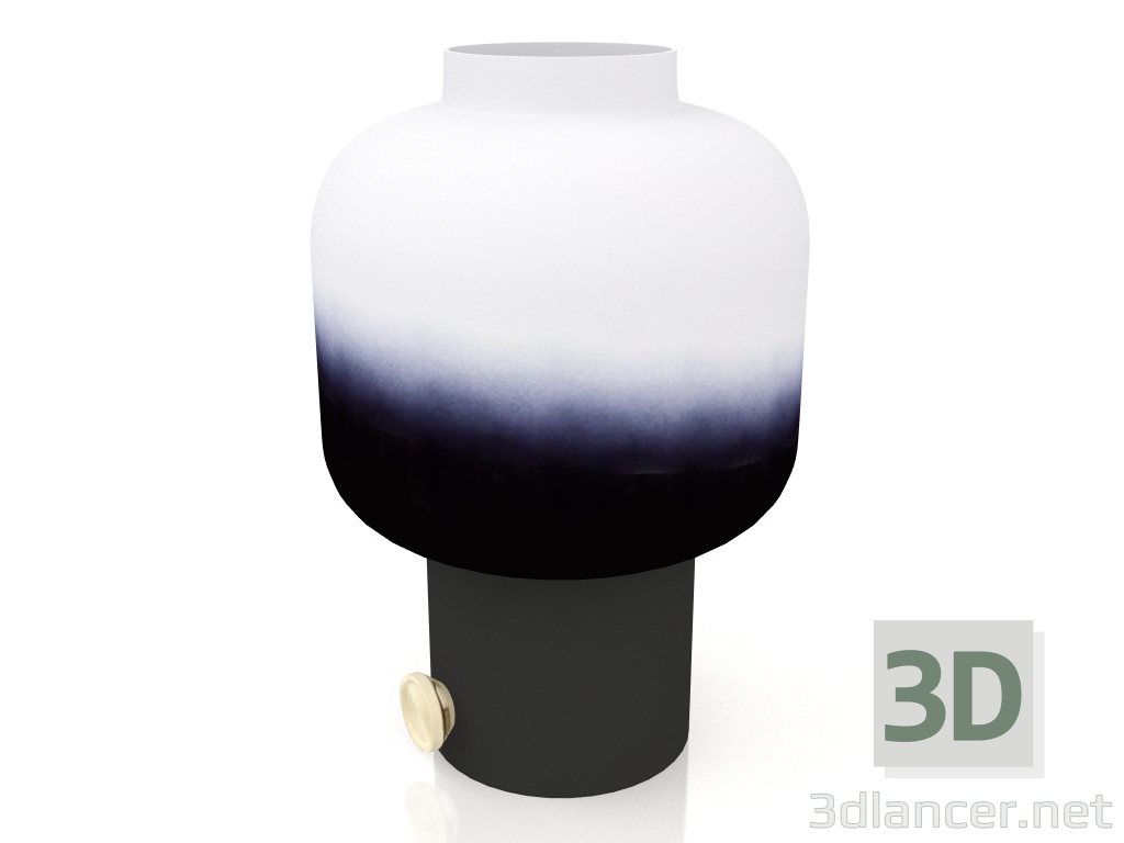 3D Modell Moody Tischlampe (Schwarz) - Vorschau