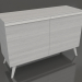 3d model Chest of drawers 5 1200x400x800 (white RAL 9010) - preview