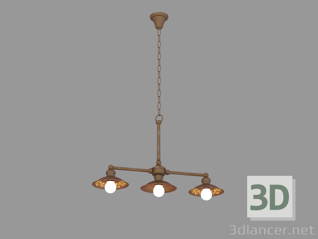 Modelo 3d Candelabro Magrib (1214-3P1) - preview