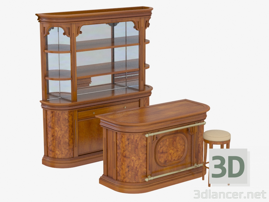 3d model Vittoria bar (art. 9226) - preview