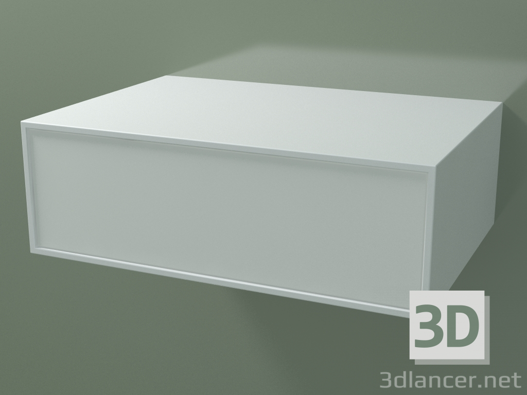 3d model Box (8AUCAB01, Glacier White C01, HPL P01, L 72, P 50, H 24 cm) - preview