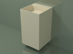 Lavabo sospeso (03UN26303, Bone C39, L 48, P 50, H 85 cm)