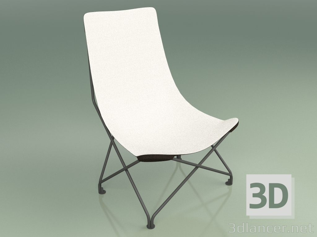 3d model Silla 390 (Canvas Sand) - vista previa