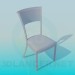 3d model Easy chair - vista previa