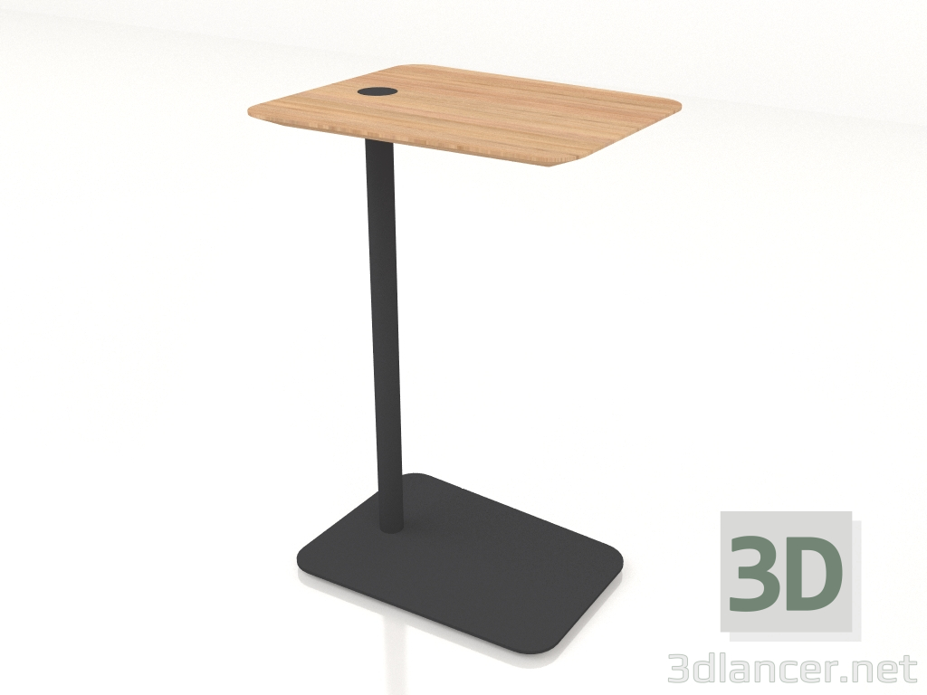 3d model Mesa auxiliar Loop (Negro) - vista previa