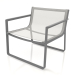 3d model Club chair (Anthracite) - preview