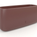 3d model Plant pot 5 (Wine red) - preview