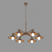 Modelo 3d Candelabro Magrib (1214-6P) - preview