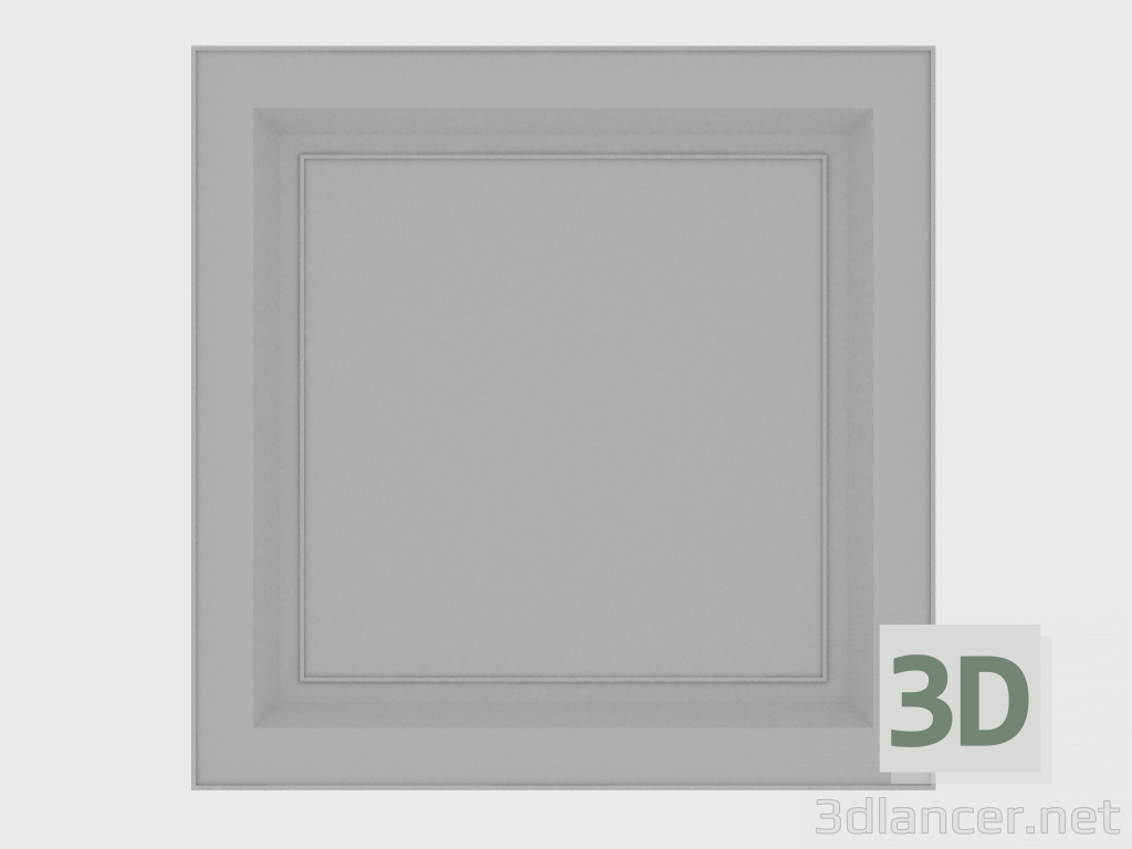 modèle 3D Miroir ADONE MIRROR (120xH120) - preview