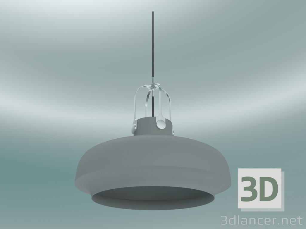 modèle 3D Suspension Copenhagen (SC8, Ø60cm H 53cm, ardoise mate) - preview