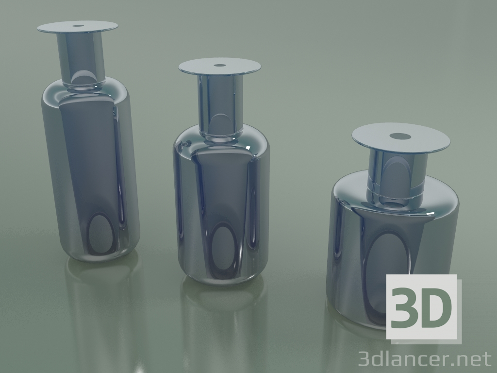 Modelo 3d Vasos Absolutos (Azul) - preview