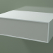 3d model Caja (8AUCAB01, Glacier White C01, HPL P02, L 72, P 50, H 24 cm) - vista previa