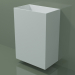 3d model Lavabo de pared (03UN36102, Glacier White C01, L 60, P 36, H 85 cm) - vista previa