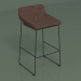 modello 3D Sedia da bar Comfy (111268, marrone) - anteprima