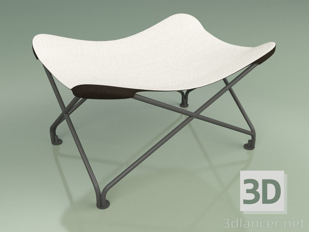 3d model Taburete 391 (Canvas Sand) - vista previa