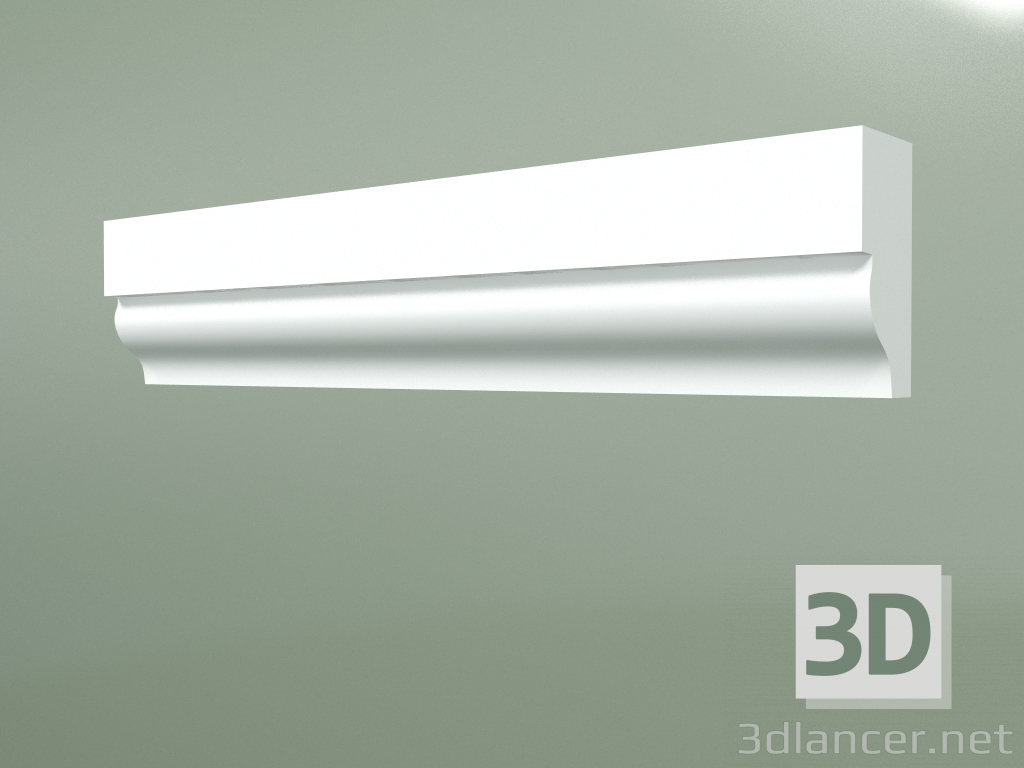 3d model Gypsum molding MT267 - preview