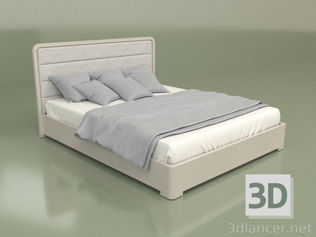 Modelo 3d Cama de casal Ro 2016 - preview