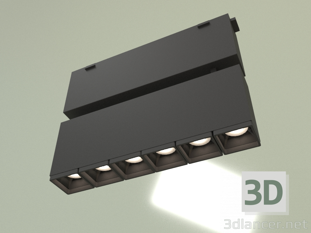 3d model Track lamp Magnet TS-SLC78045 6X2W WW 3000K - preview