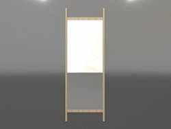 Miroir ZL 26 (670x1900, bois blanc)