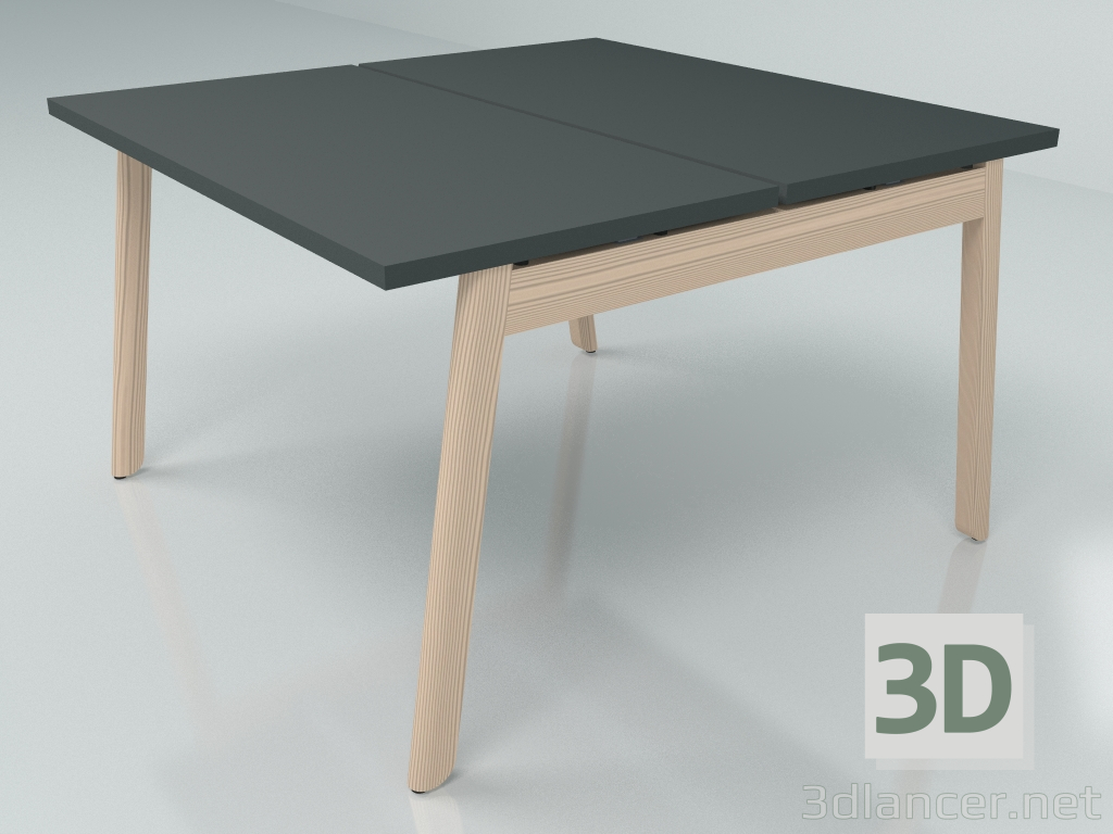 3d model Mesa de trabajo Ogi B Banco BOB52 (1200x1210) - vista previa