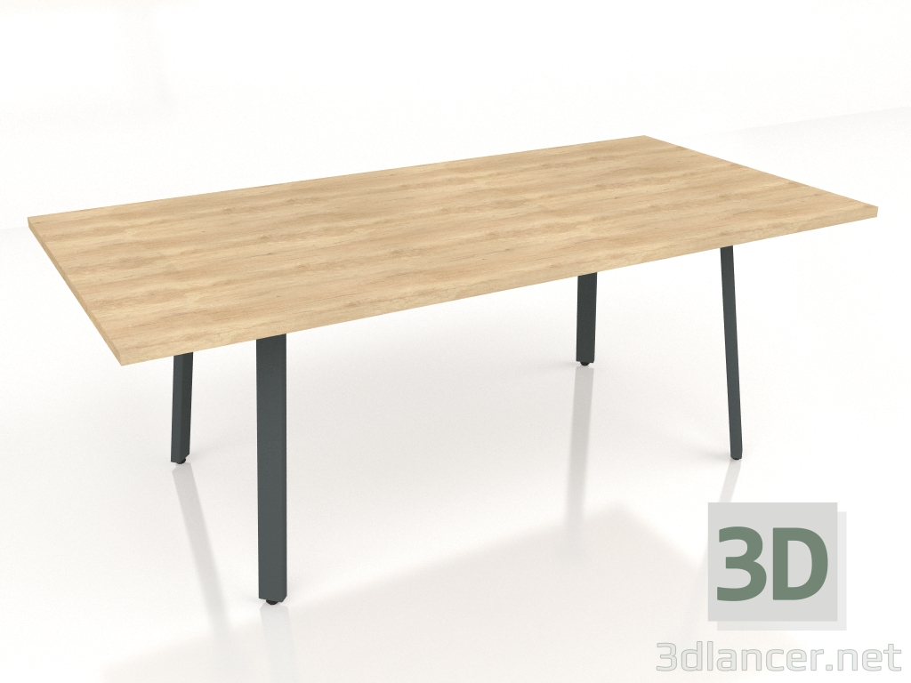 3D Modell Konferenztisch Ogi A PLF12PK (2000x1000) - Vorschau