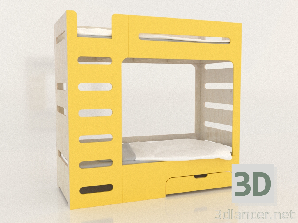 modello 3D Letto a castello MOVE EL (UYMEL1) - anteprima