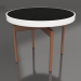 modèle 3D Table basse ronde Ø60 (Blanc, DEKTON Domoos) - preview