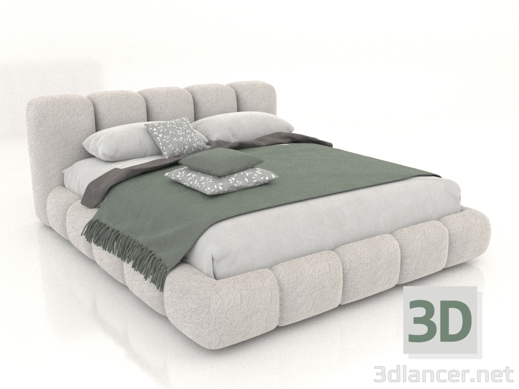 Modelo 3d Cama fofa - preview