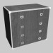 3d model Chest of drawers - preview