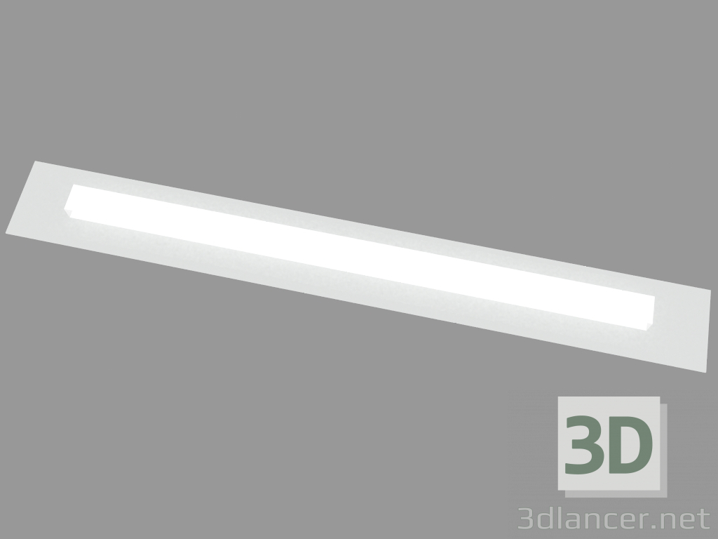 3d model Recessed wall light RIGHELLO PROJECTED DIFFUSER (S4522) - preview