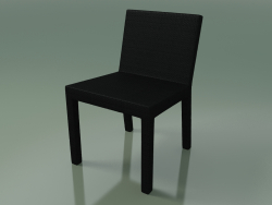 Silla de exterior hecha de polietileno InOut (223, negro)