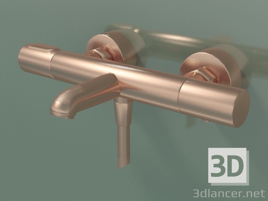 Modelo 3d Termostato de banho para instalação exposta (34435310) - preview