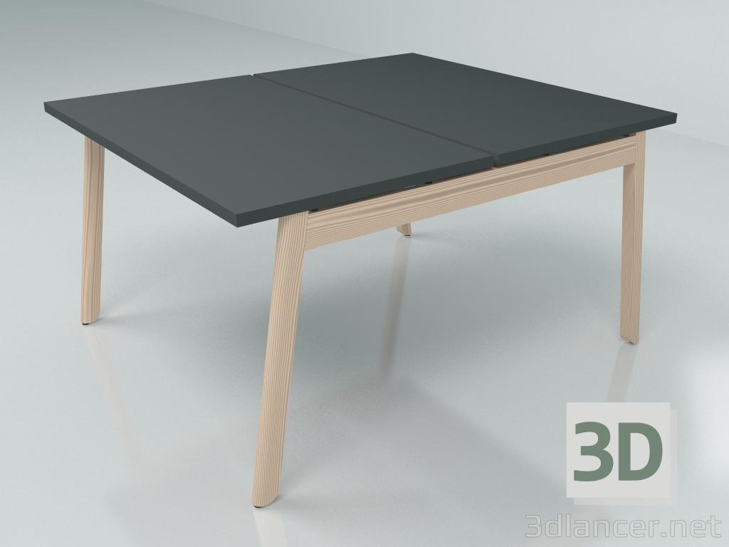 3d model Mesa de trabajo Ogi B Banco BOB42 (1200x1410) - vista previa