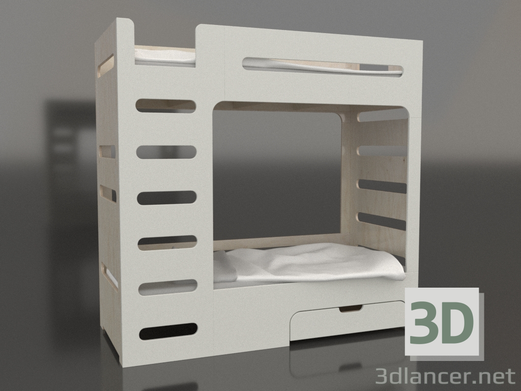 modello 3D Letto a castello MOVE EL (UWMEL1) - anteprima