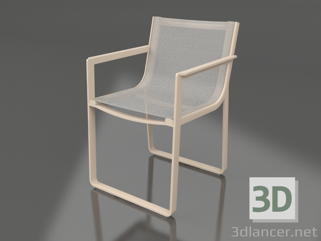 Modelo 3d Cadeira de jantar (areia) - preview