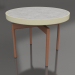 3d model Round coffee table Ø60 (Gold, DEKTON Kreta) - preview