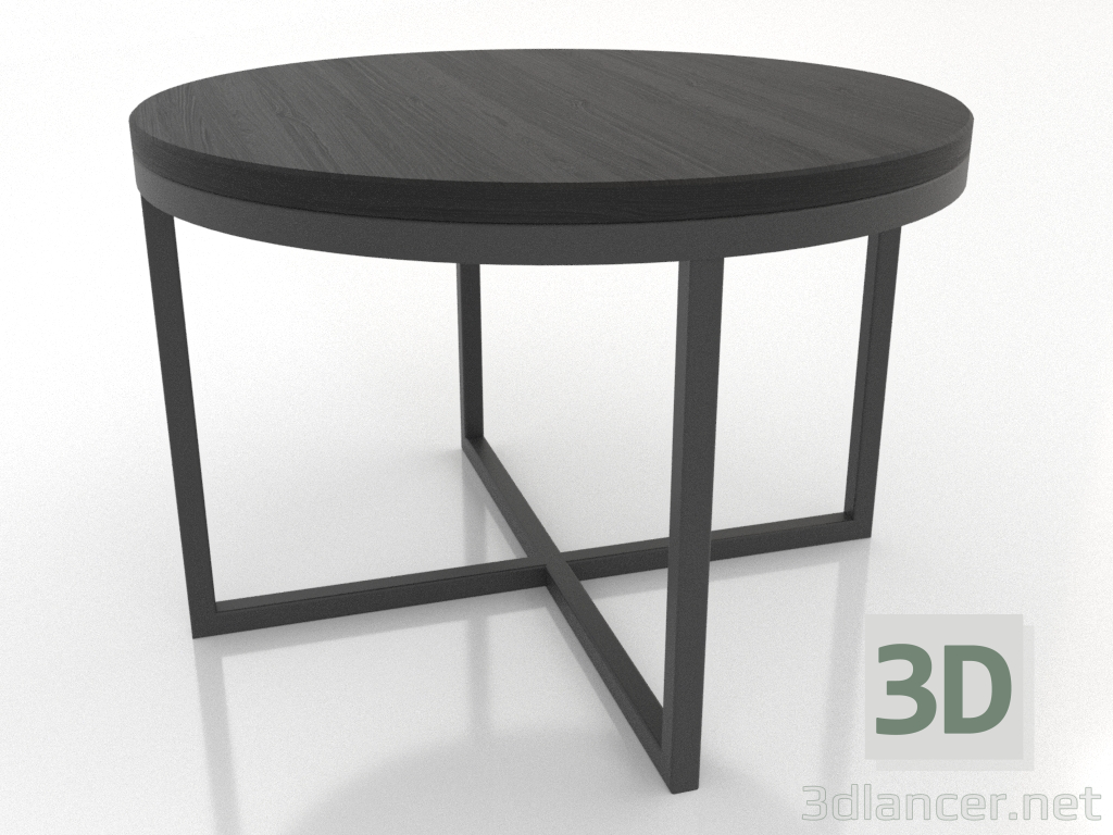 3d модель Столик журнальний LARGE (чорний RAL 9005) – превью 3d модель Столик журнальний LARGE (чорний RAL 9005) – превью