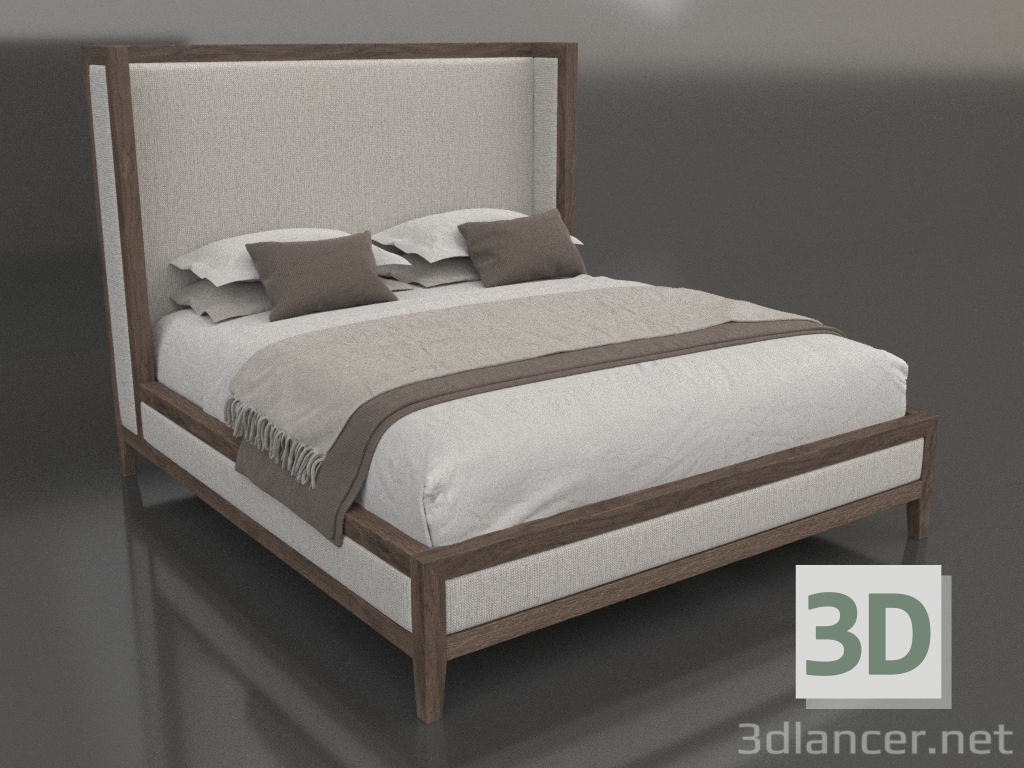 Modelo 3d Estrutura da cama - preview
