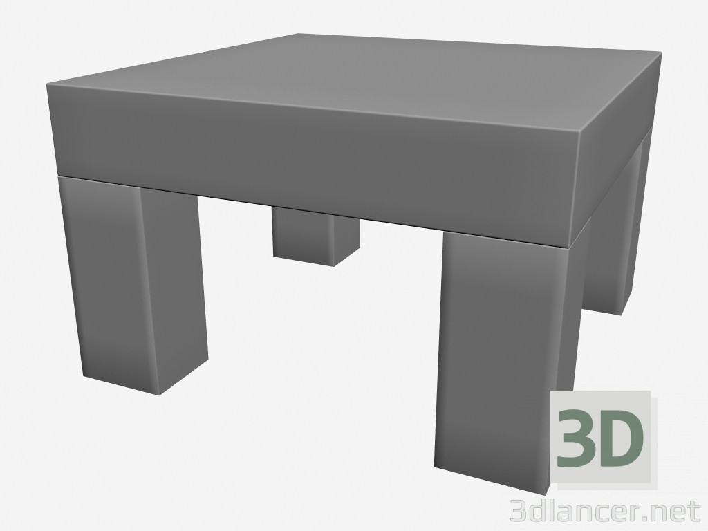 3d model Banco Agadir - vista previa