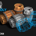 Modelo 3d Ativo do jogo 3D Barrel - Low poly - preview