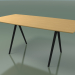 Modelo 3d Mesa em forma de sabão 5419 (H 74 - 90x180 cm, pés 180 °, carvalho natural folheado L22, V44) - preview